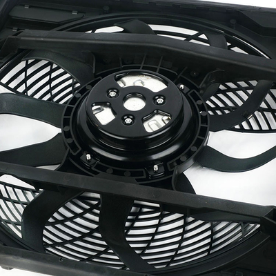 El ventilador del aire/acondicionado del radiador eléctrico del condensador cabe la SERIE 64548380780 de BMW E39 5 64546921395 64546921946 1995-2003