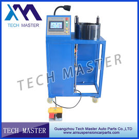 Máquina que prensa de la manguera hidráulica de la pantalla táctil para la máquina que prensa de la suspensión del aire