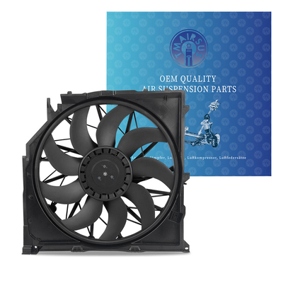 Ventilador de enfriamiento de automóviles de plástico eficiente con opciones OEM para BMW E83 Certificación ISO TS15949