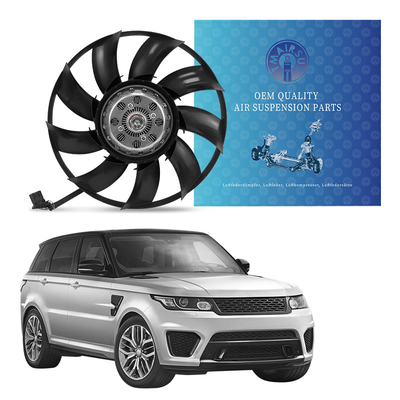 Ventilador de enfriamiento de radiadores de automóviles de plástico para sistemas de enfriamiento de motores eficientes LR025965 LR025965G