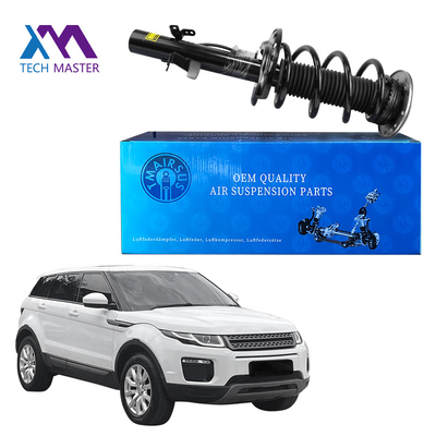 Evoque L551 L538 Frente izquierda derecha bobina de resorte de choque Assy con anuncios LR024437 LR024444
