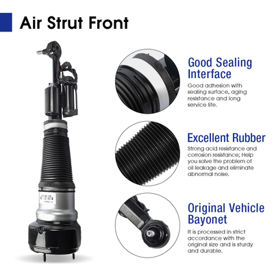 2007-2012 Suspensión de aire de alta cualidad de choque 2213200438 Absorbadores de choque automáticos delanteros izquierdos para Mercedes-Benz W221