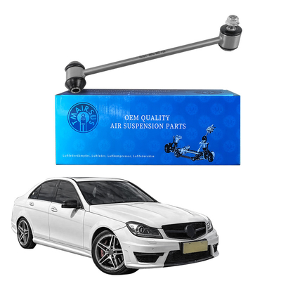 Plata 100% de prueba profesional de barra de balanceo estabilizador de extremo para Mercedes Benz W204 trasero 2043200489