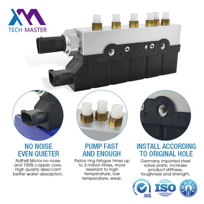 Unidad de control de distribución de suministro de aire solenoide para Mercedes Benz W220 2203200258