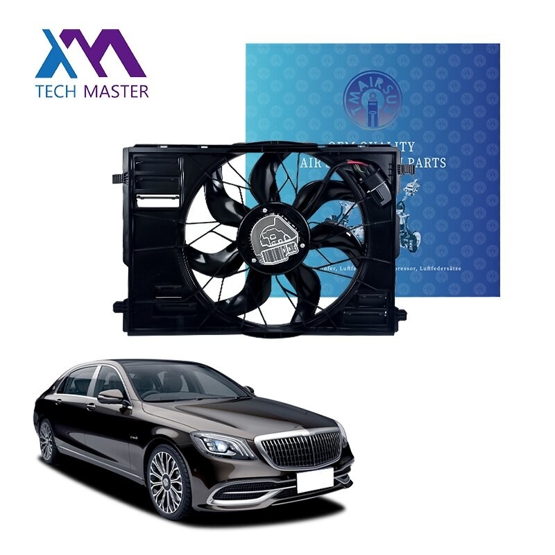 4 Clyinders 600W piezas del ventilador de enfriamiento del radiador de automóviles para Mercedes Benz Modelos de clase A W117 W176 W247 A2479060100
