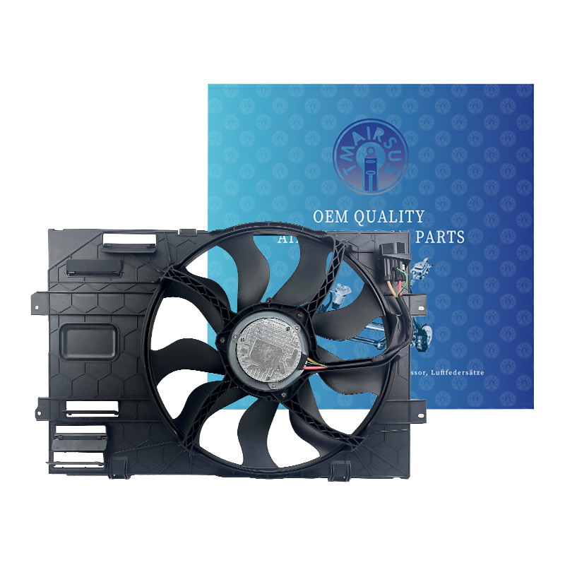 Ventilador de refrigeración del motor de automóvil con voltaje de 12 V para el sistema de refrigeración automática 7E0121205A ((600W) 7E0121205B (850W)
