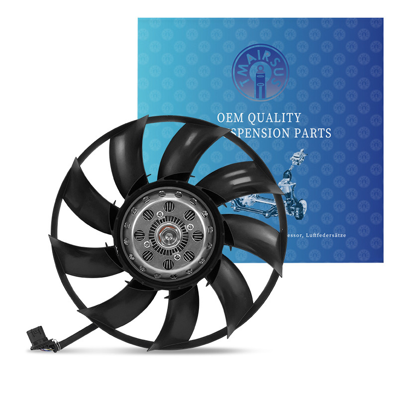 Actualización del ventilador de refrigeración del motor de 12 V para Range Rover L320 LR3 LR4 Embrague eléctrico con flujo de aire estable