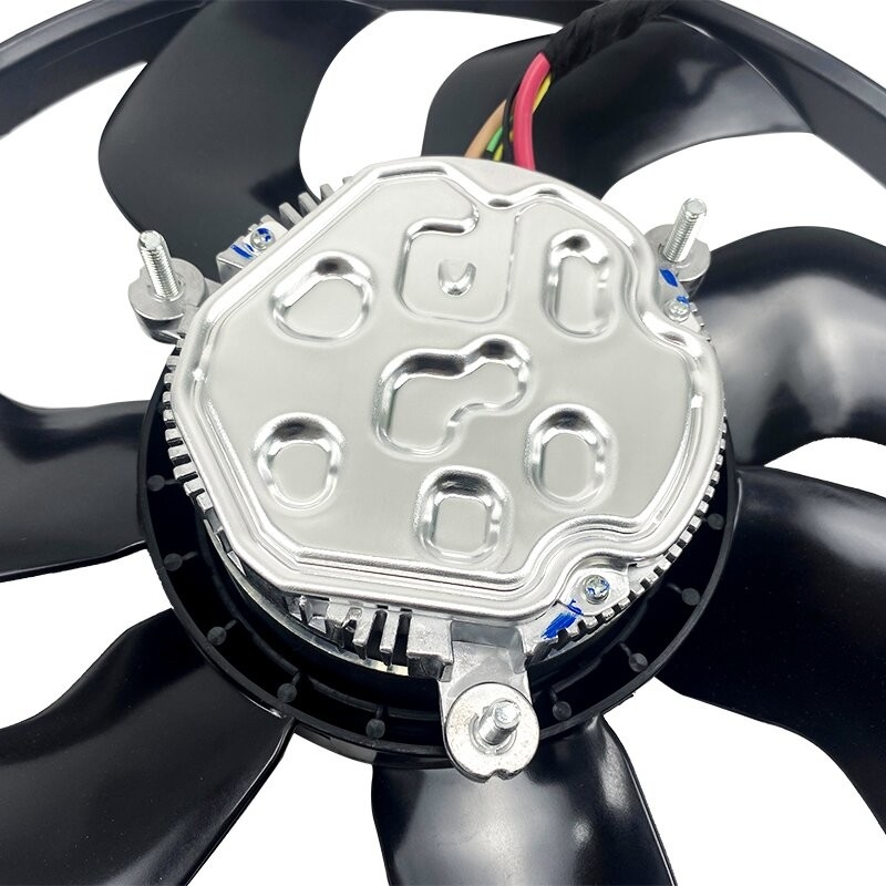 Motor de ventilador de refrigeración de radiador de acero y aluminio para el nuevo motor VW SHARAN 7N