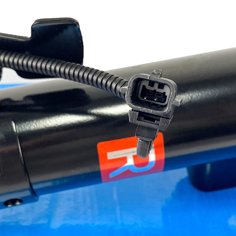 Acero de aluminio de caucho trasero izquierda derecha suspensión de aire de choque de envío para Evoque L551 L538