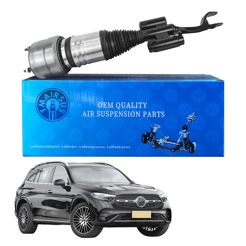 Suspensión delantera con soporte de choque Airmatic compatible con Mercedes Benz W253 GLC 4MATIC AMG 2533206901 2533207001