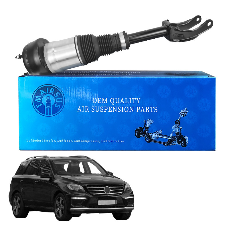 1663204966 Suspensión delantera izquierda de aire para Mercedes-Benz W166 2011-2015 ML/GL sin ADS hecha de caucho de aluminio de acero