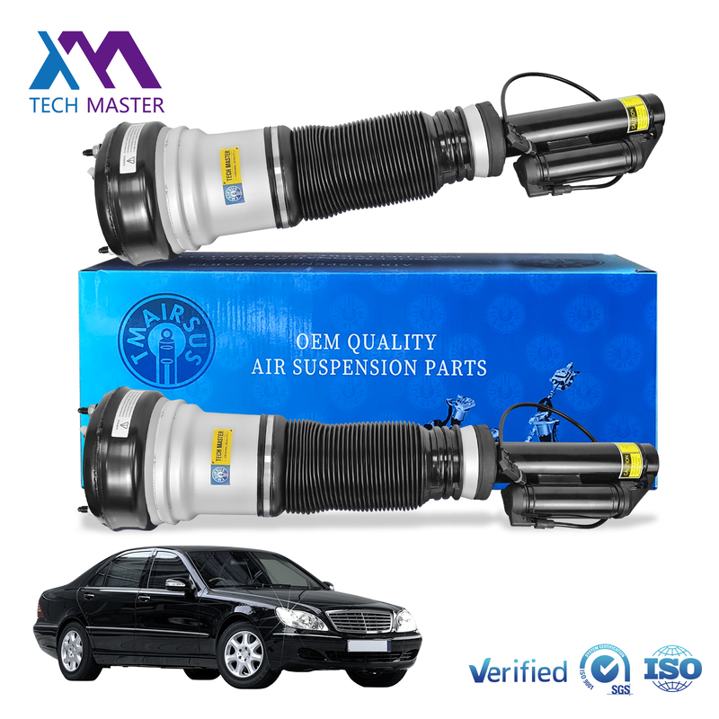 Suspensión frontal de aire de alto rendimiento y larga duración Absorción de choques 2203202438 2203205113 para Mercedes-Benz W220 2matic