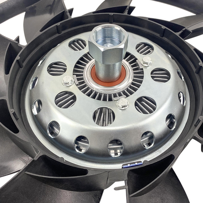 Ventilador de enfriamiento de radiadores de automóviles de plástico para sistemas de enfriamiento de motores eficientes LR025965 LR025965G