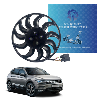 Componente de radiador original de ventilador de enfriamiento de motores de automóviles de plástico para una disipación eficiente del calor