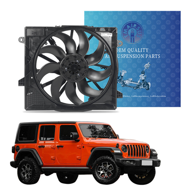 Ventilador del radiador de enfriamiento del motor del automóvil para Jeep Wrangler JL 2018-2022 Gladiator 68272755AC 68272755AB