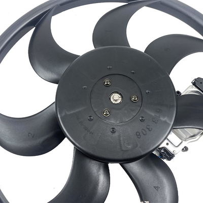 Ventilador de refrigeración de automóviles de caucho de acero de aluminio para Volkswagen Touareg 2008-2010 7L0959455G