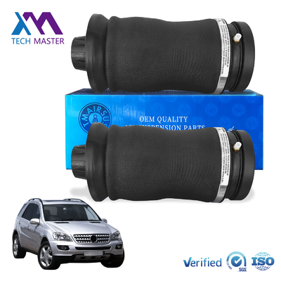 Kit de reparación de fuelle de aire de goma para Mercedes Benz W164 ML W166 W292 suspensión Airmatic trasera 1643200625 2923200525